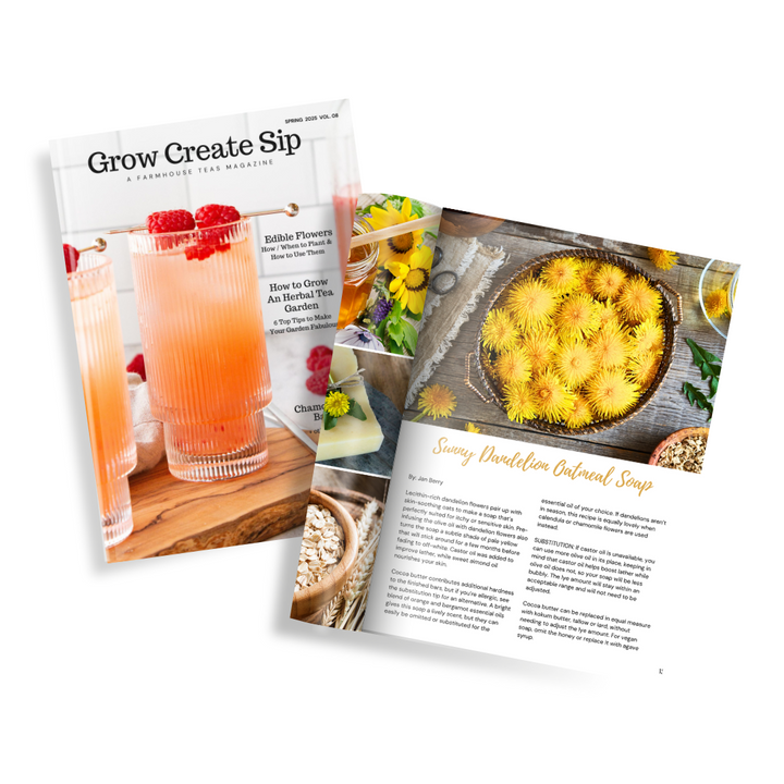 Grow Create Sip Magazine Spring 2025