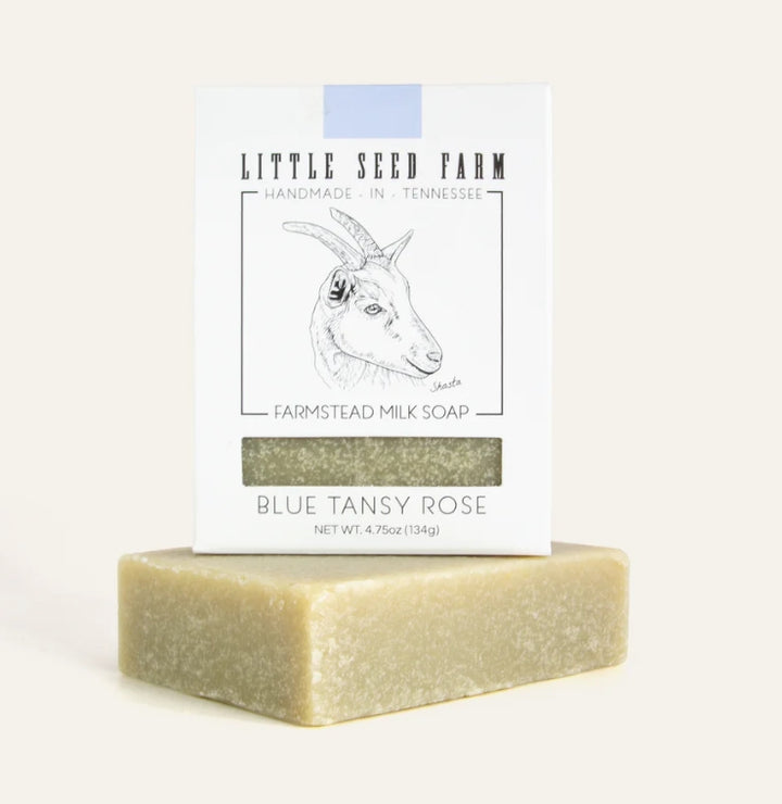 Blue Tansy Bar Soap | Little Seed Farm