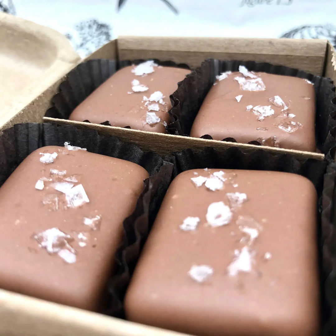 Chocolate Salted Caramels| Farmhouse Chocolates