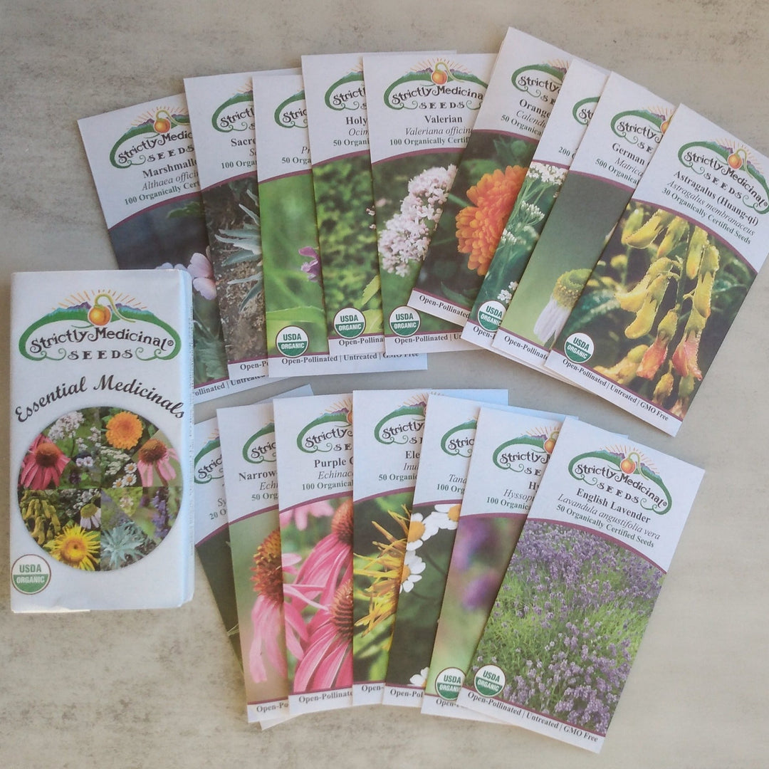 Essential Medicinals Seed Set | Strictly Medicinal Seeds – Farmhouse Teas