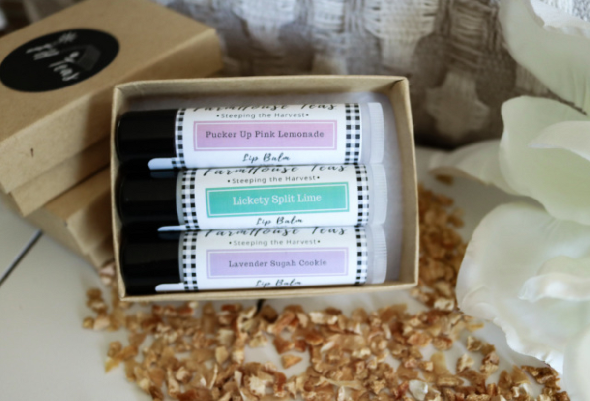 Spring/Summer Lip Balm Set | Farmhouse Teas