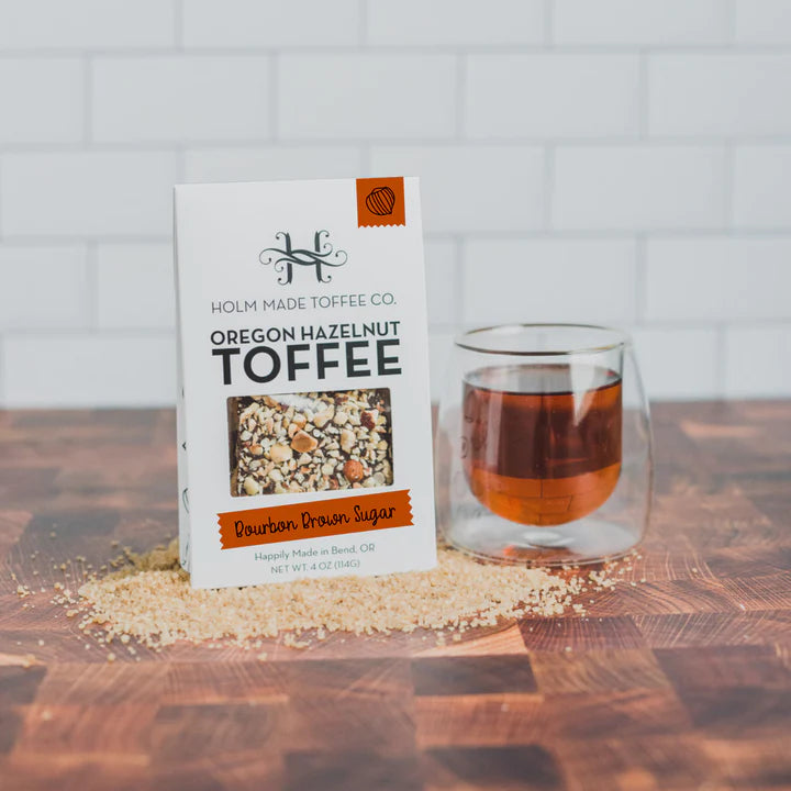 Bourbon Brown Sugar Toffee | Holm Made Toffee - Farmhouse Teas